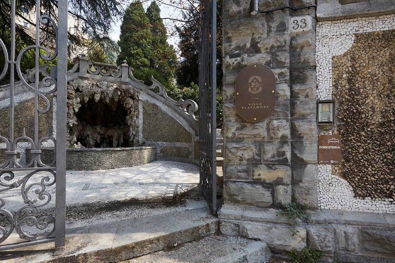 Villa Platamone Комо Экстерьер фото